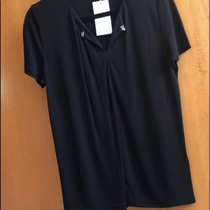 Hugo Boss black knit top